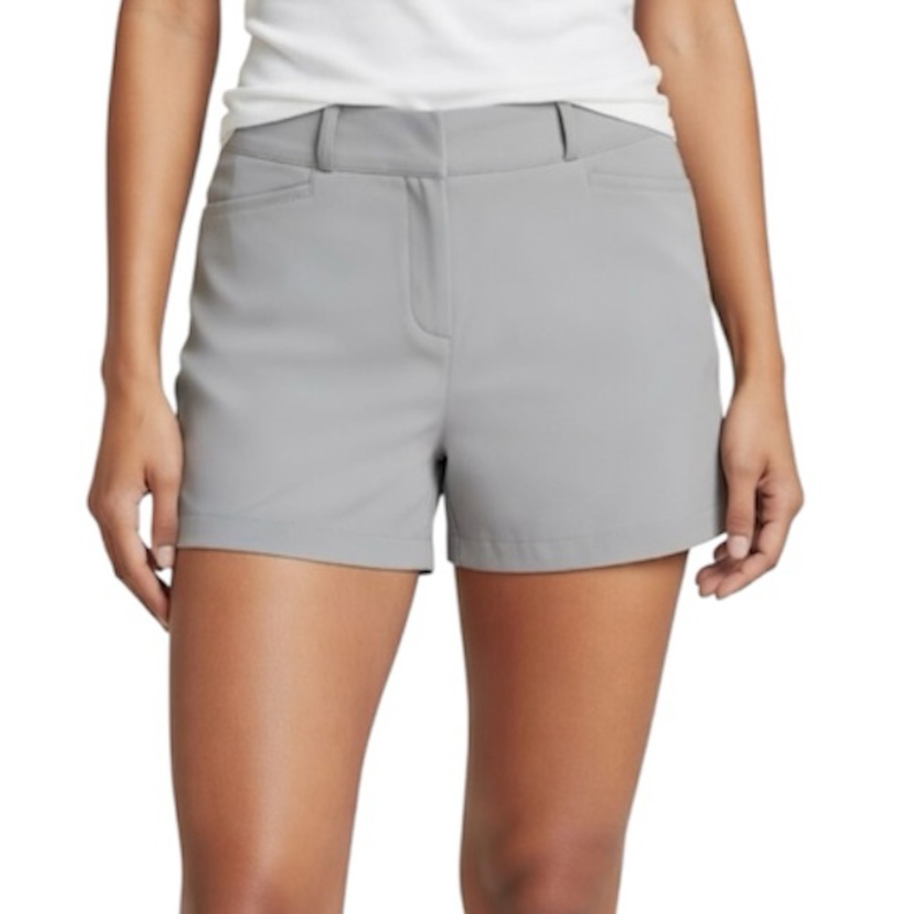 Adidas Primegreen Recycled Material Grey Golf Shorts